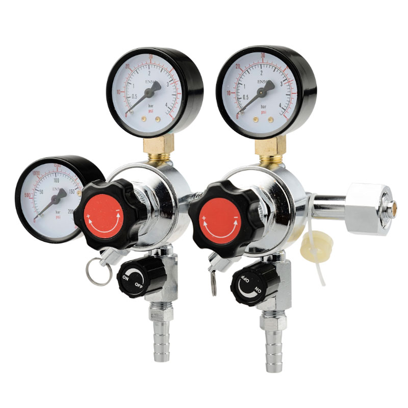TR-60-2 All Brass Multi-Purpose CO2 Pressure Regulator