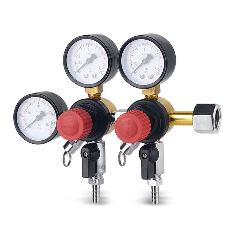 TR-98-2 Aluminium High-Precision CO2 Gas Pressure Regulator